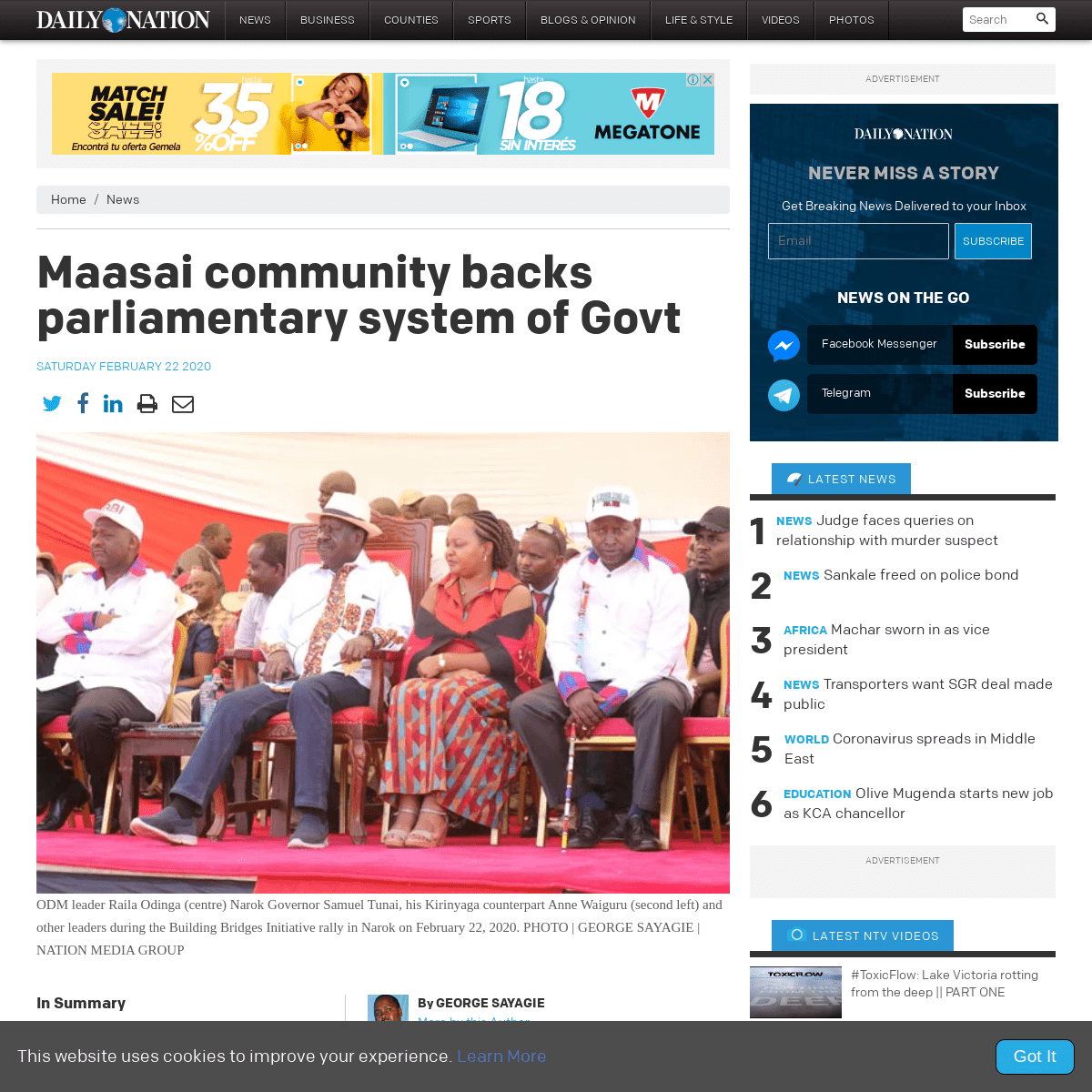 A complete backup of www.nation.co.ke/news/Narok-BBI-rally-underway/1056-5464976-bdtivuz/index.html