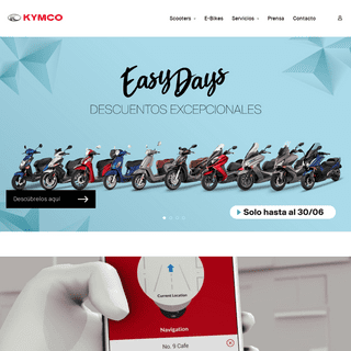 A complete backup of kymco.es