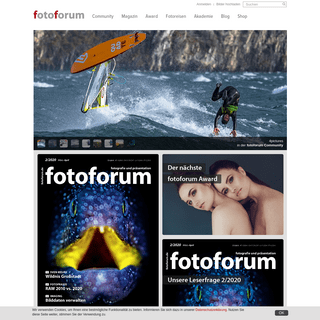 fotoforum - Fotozeitschrift und Online-Community