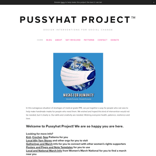A complete backup of pussyhatproject.com