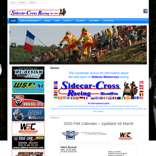 A complete backup of sidecarcross.com