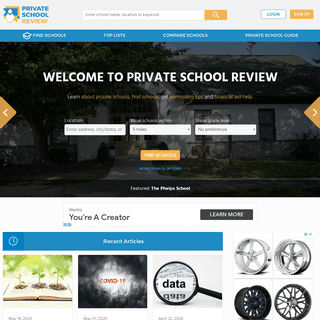 A complete backup of privateschoolreview.com