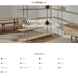 A complete backup of royaldesign.com