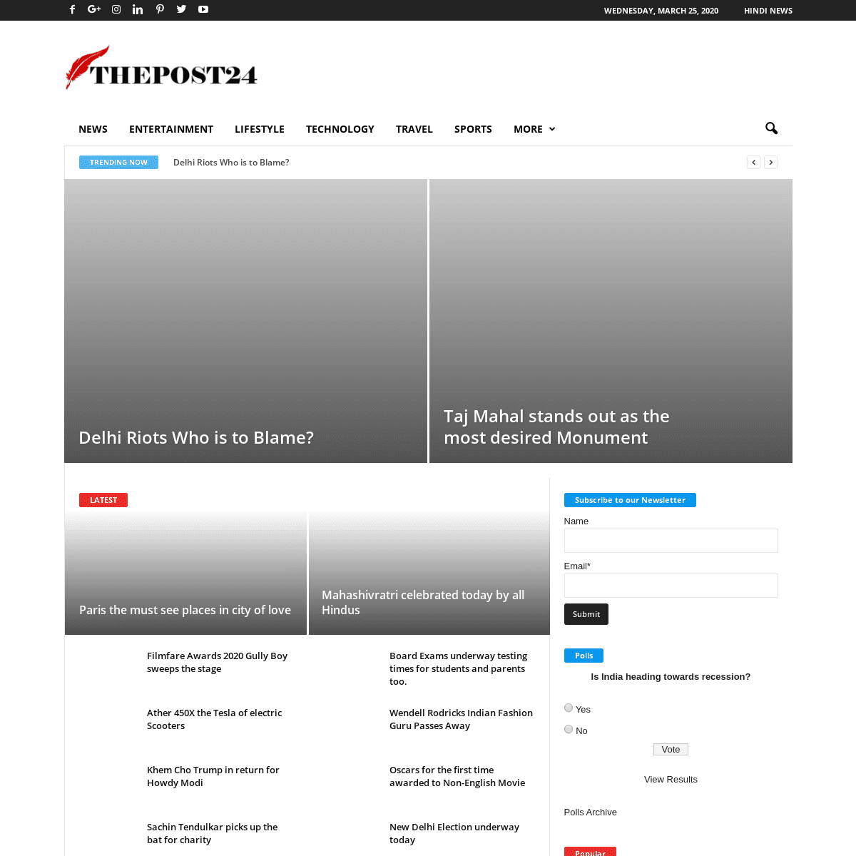 A complete backup of thepost24.com