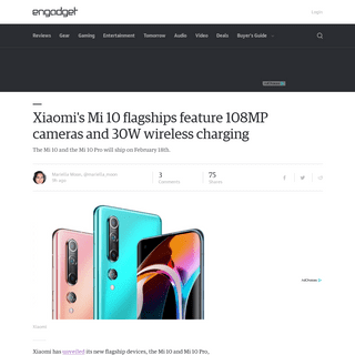 A complete backup of www.engadget.com/2020/02/13/xiaomi-mi-10-reveal/