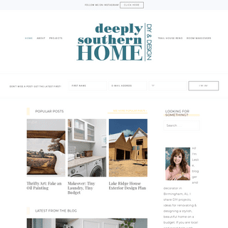 A complete backup of deeplysouthernhome.com