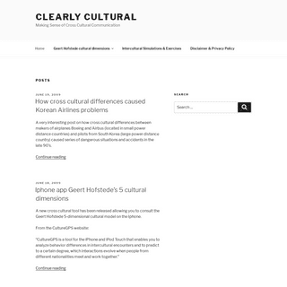 A complete backup of clearlycultural.com