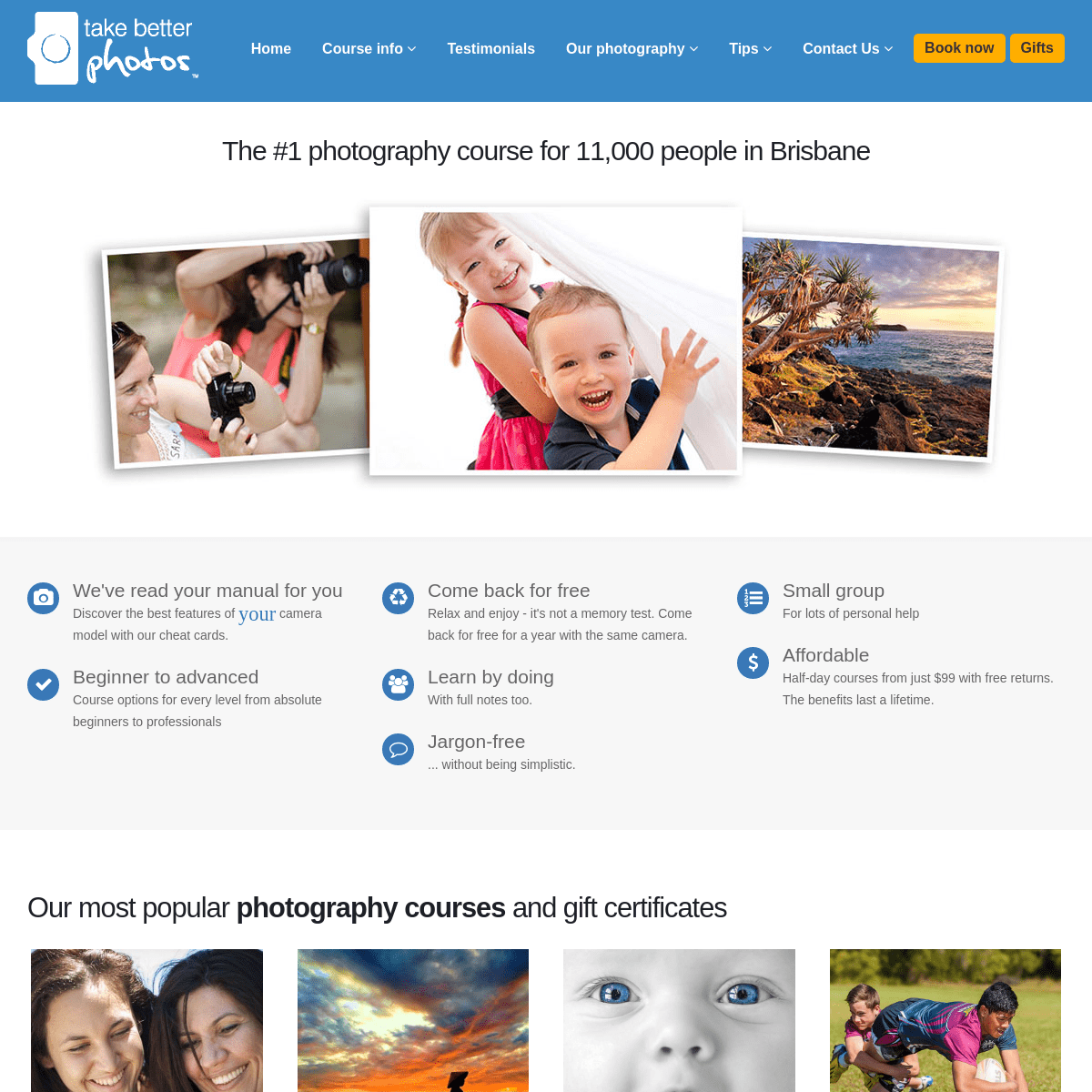 A complete backup of takebetterphotos.com.au