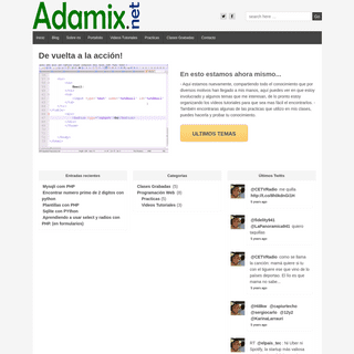 A complete backup of adamix.net
