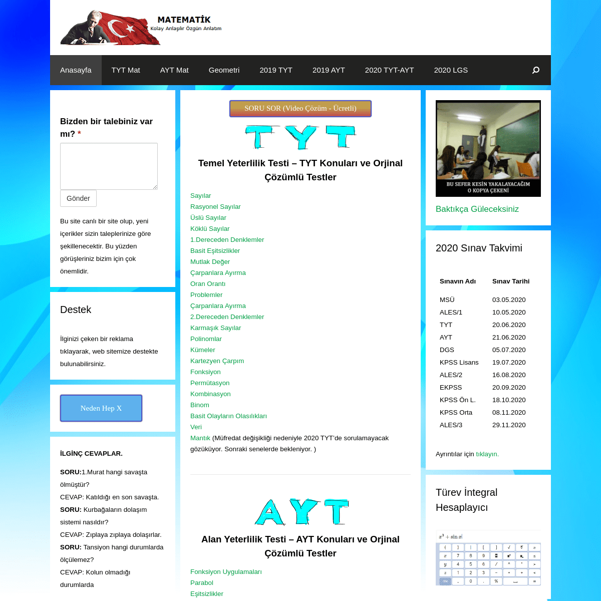 A complete backup of matematikkolay.net