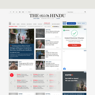 A complete backup of thehindu.com