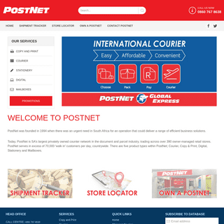 A complete backup of postnet.co.za