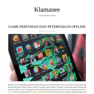 A complete backup of klamanee.com