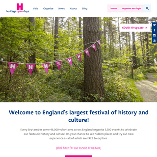 Homepage - Heritage Open Days