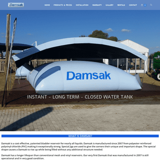 A complete backup of damsak.co.za