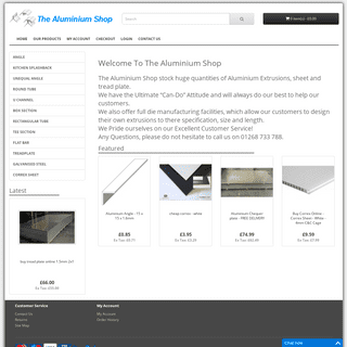 A complete backup of the-aluminium-shop.co.uk
