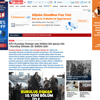 A complete backup of www.takvim.com.tr/magazin/2020/02/12/atv-kurulus-osman-son-bolum-tek-parca-izle-kurulus-osman-10-bolum-izle