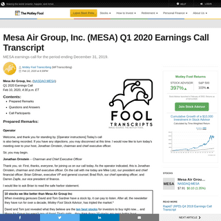 A complete backup of www.fool.com/earnings/call-transcripts/2020/02/10/mesa-air-group-inc-mesa-q1-2020-earnings-call-tran.aspx