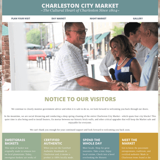 A complete backup of thecharlestoncitymarket.com