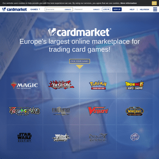 A complete backup of cardmarket.com