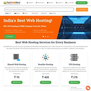 A complete backup of fastwebhost.in