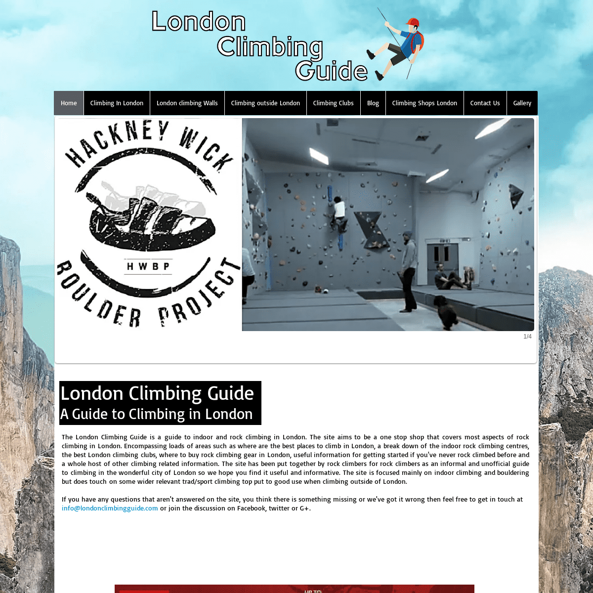 A complete backup of londonclimbingguide.com