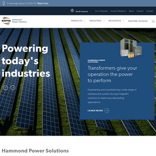 A complete backup of hammondpowersolutions.com