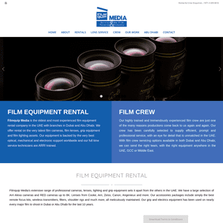 Film Equipment Rental and Crew Dubai - Abu Dhabi