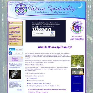 A complete backup of wicca-spirituality.com