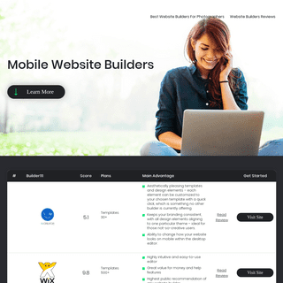 Best Mobile Website Builders 2020 - Ð¡reate Mobile Friendly site with bestmobilewebsitemaker.com