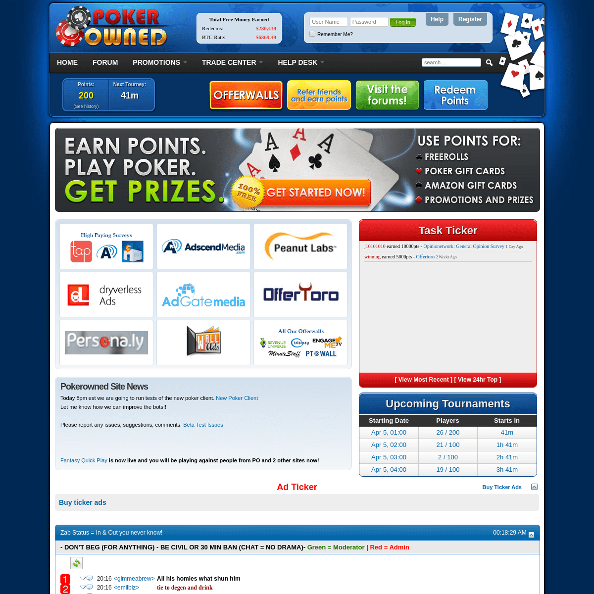 A complete backup of pokerowned.com