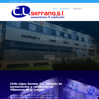 CL Serrano - Saneamientos y CalefacciÃ³n