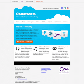 A complete backup of canstream.co.uk