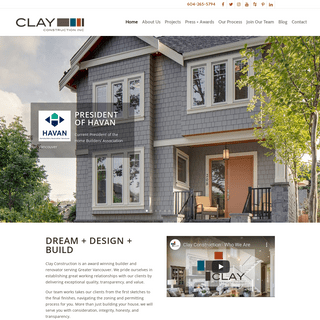 A complete backup of clayconstruction.ca