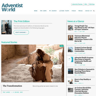 A complete backup of adventistworld.org