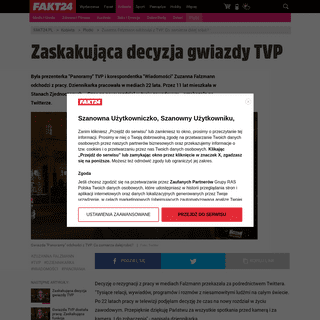 A complete backup of www.fakt.pl/kobieta/plotki/zuzanna-falzmann-odchodzi-z-tvp-co-zamierza-dalej-robic/3v4gf4y