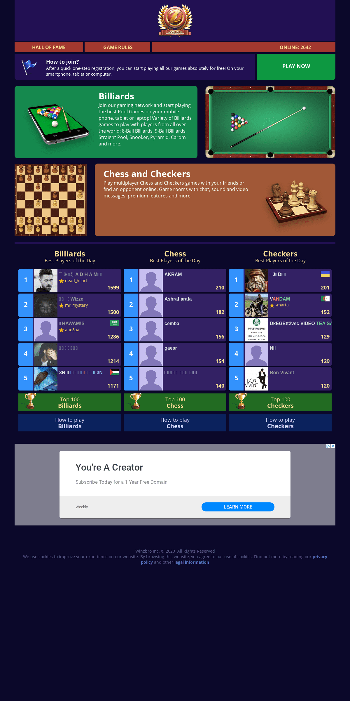 Chess online gamezer Gamezer