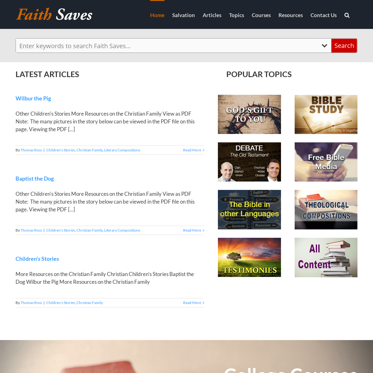 A complete backup of faithsaves.net
