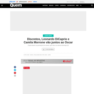 A complete backup of revistaquem.globo.com/QUEM-News/noticia/2020/02/discretos-leonardo-dicaprio-e-camila-morrone-vao-juntos-ao-