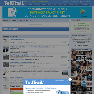 A complete backup of telltrail.com