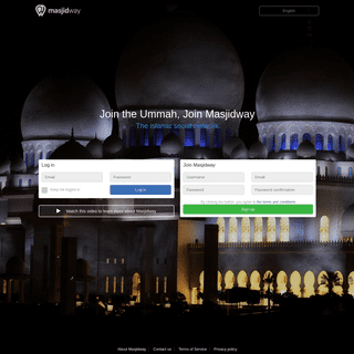 The islamic social network - Masjidway
