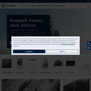 A complete backup of electrolux.ch