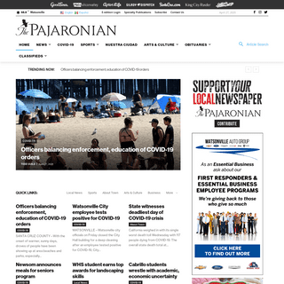 A complete backup of pajaronian.com