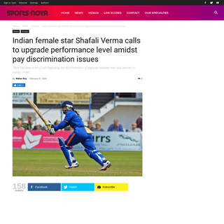 A complete backup of www.sports-nova.com/2020/02/21/indian-female-star-shafali-verma-calls-to-upgrade-performance-level-amidst-p