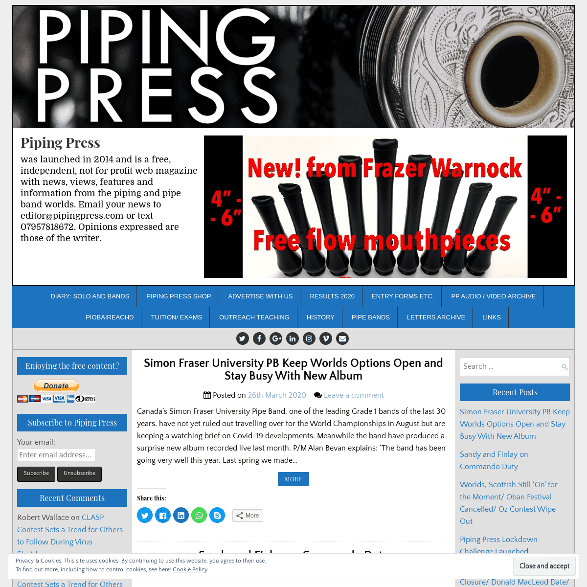 A complete backup of pipingpress.com