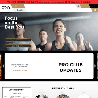 PRO Club - Health, Wellness & Fitness Club