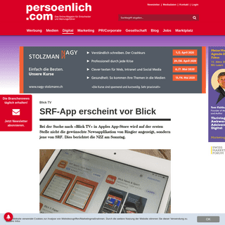 A complete backup of www.persoenlich.com/digital/srf-app-erscheint-vor-blick