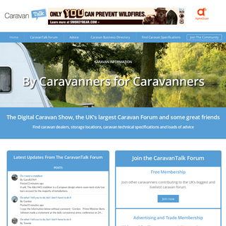 A complete backup of caravantalk.co.uk