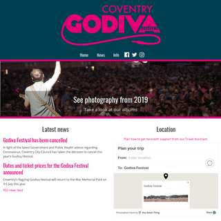 A complete backup of godivafestival.com