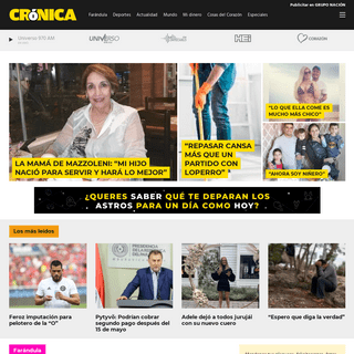 A complete backup of cronica.com.py